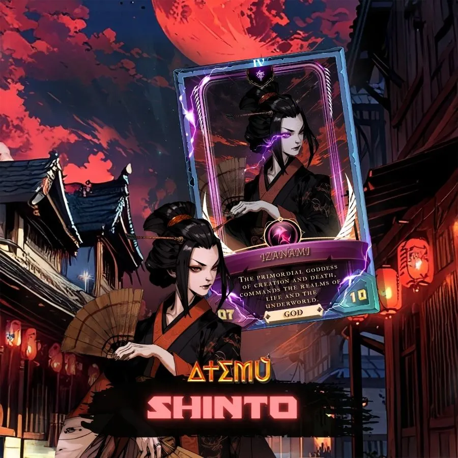Atemu character card