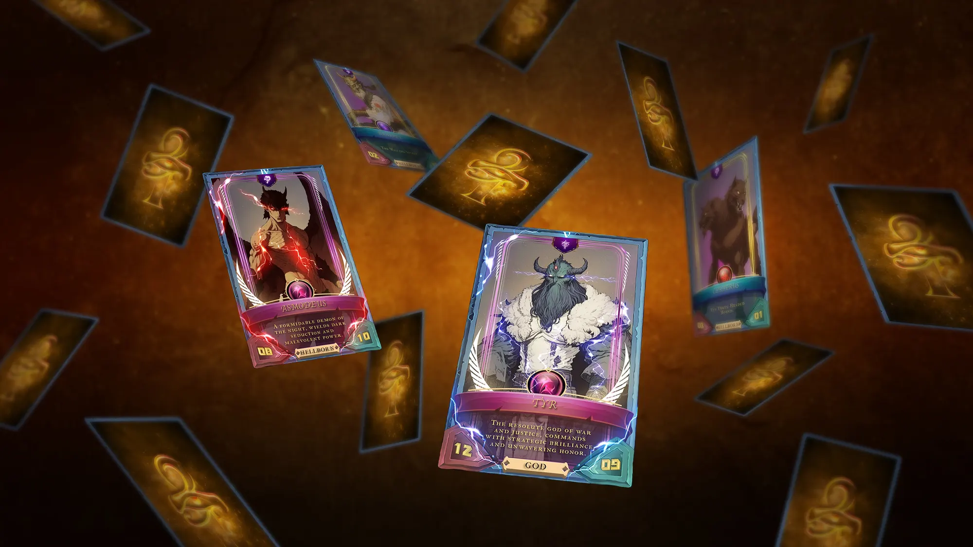 Atemu card illustration